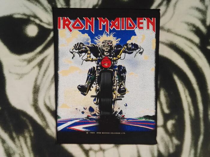 Iron Maiden Don't Walk Backpatch 1989