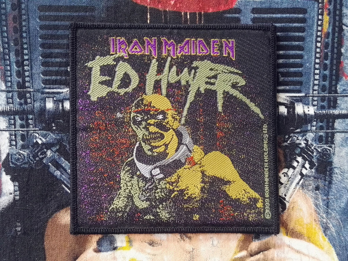 Iron Maiden Ed Hunter Woven Patch Version I 1999