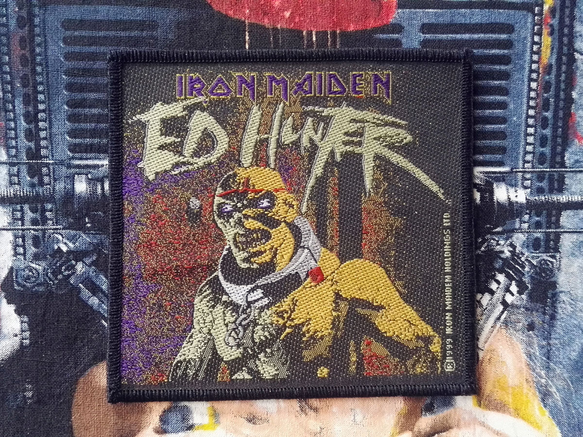 Iron Maiden Ed Hunter Woven Patch Version II 1999