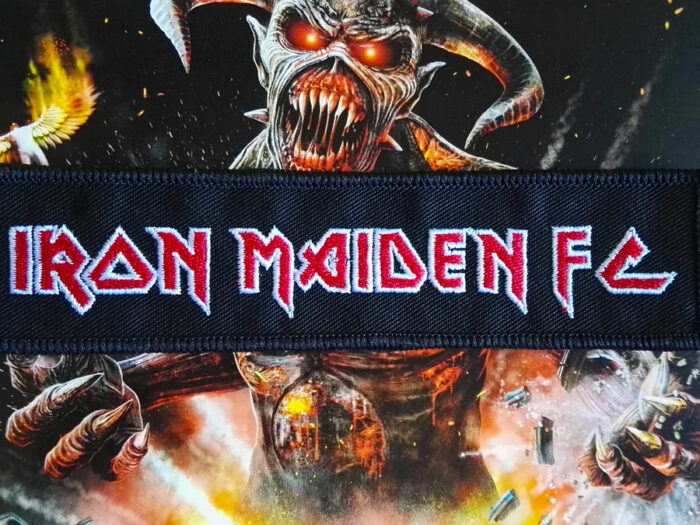 Iron Maiden FC Stripe Embroidered Patch