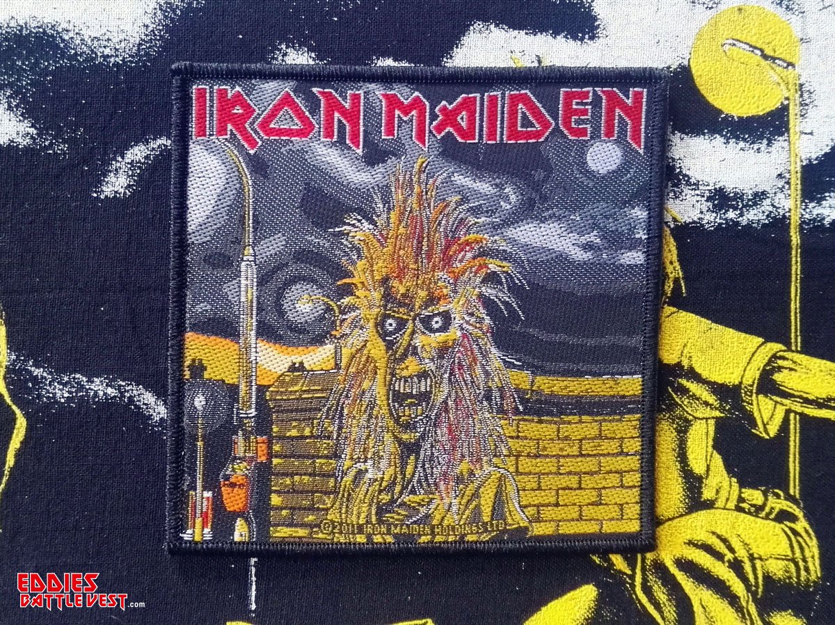 Iron Maiden First Album Small Woven Patch 2011