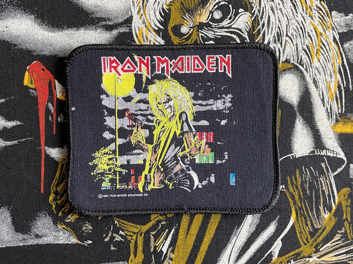 Iron Maiden "Killers" Printed Patch 1981 Version II