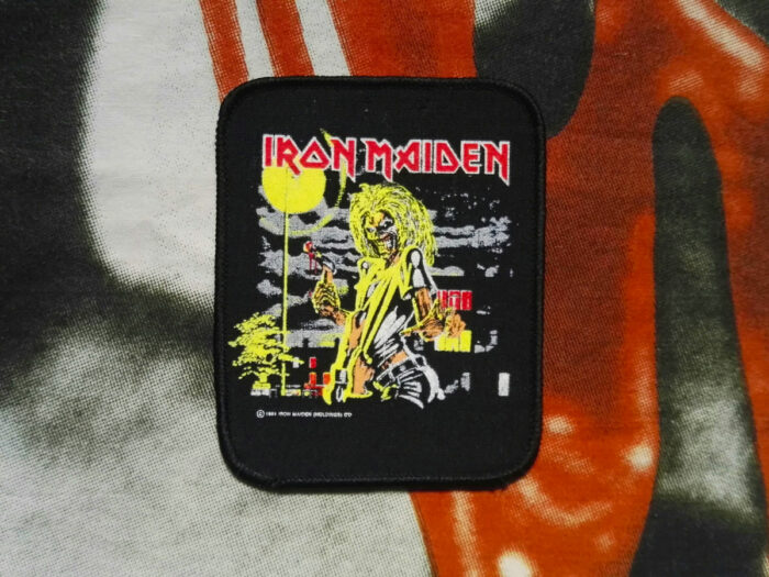Iron Maiden Killers Printed Patch 1981