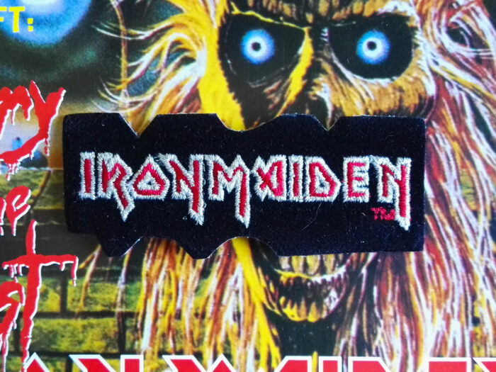 Iron Maiden Logo Embroidered Patch