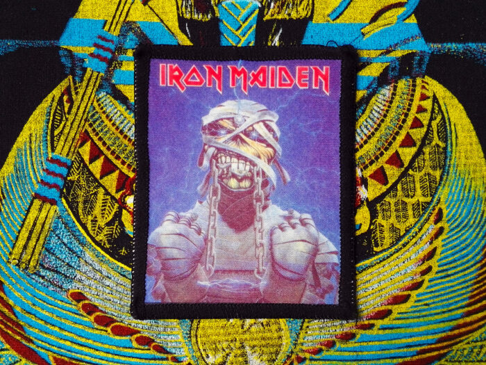Iron Maiden "Powerslave Mummy" Photo Printed Patch