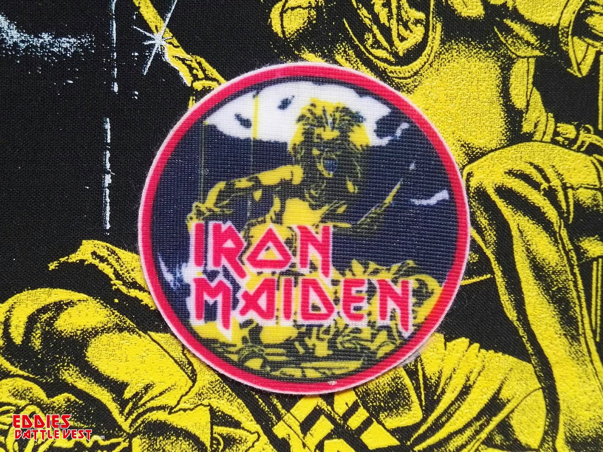 Iron Maiden Sanctuary Circular Printed Patch