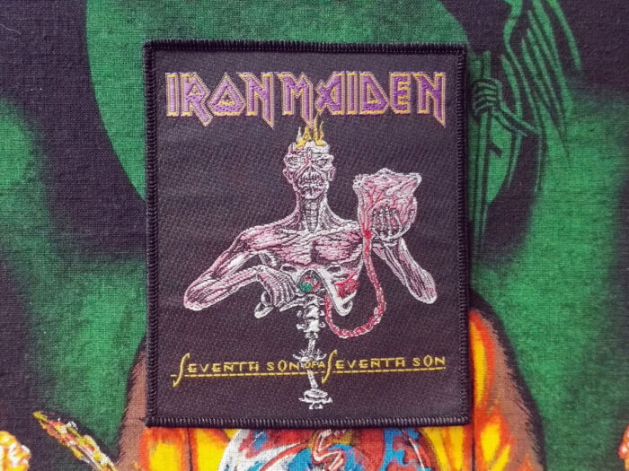 Iron Maiden Seventh Son Woven Patch Version I