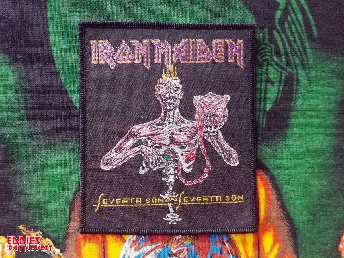 Iron Maiden Seventh Son Woven Patch Version I