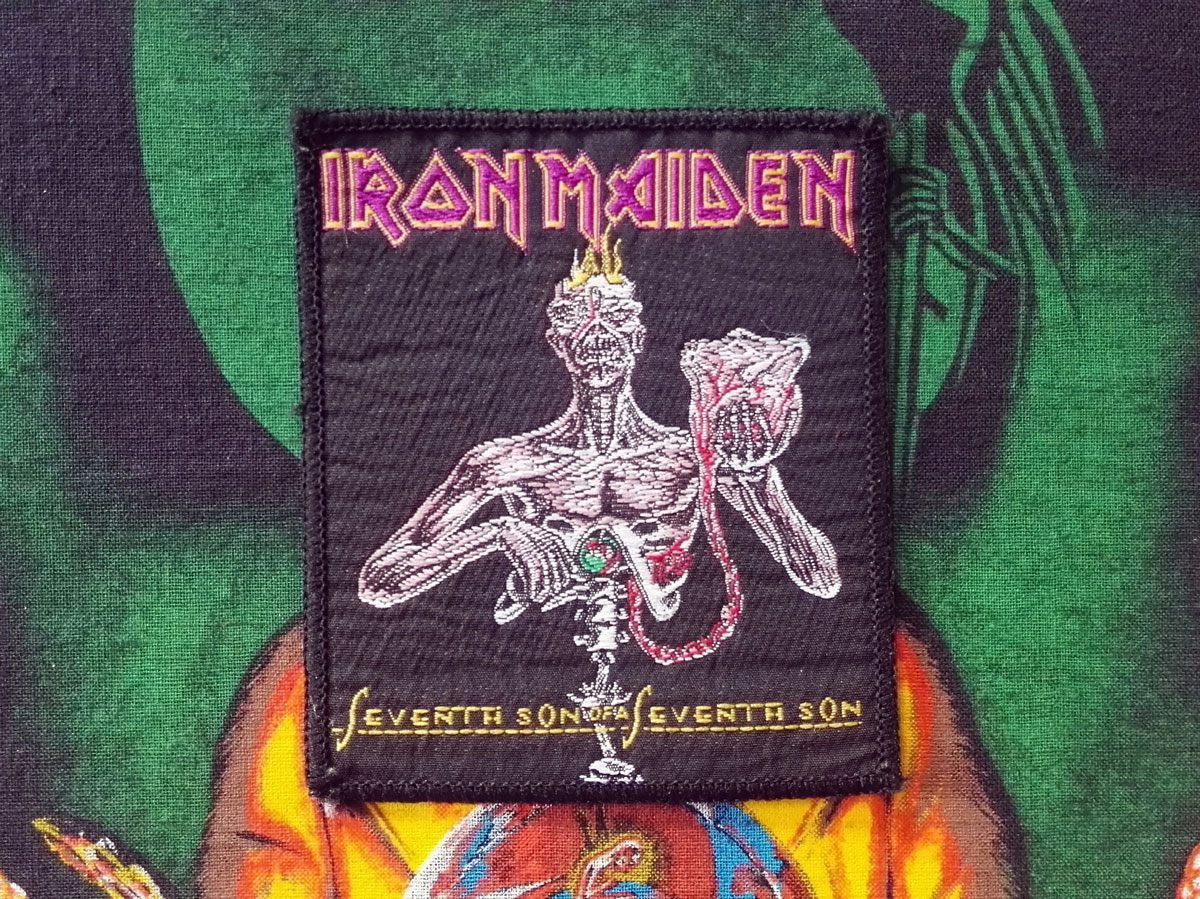 Iron Maiden Seventh Son Woven Patch Version II