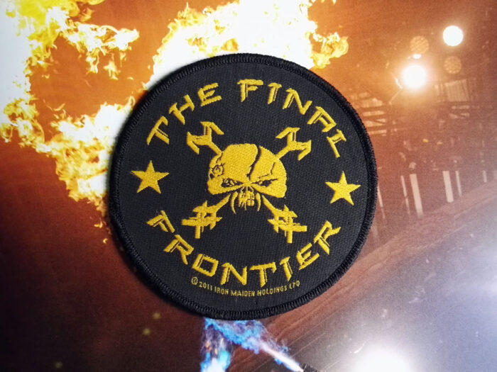 Iron Maiden The Final Frontier Circular Woven Patch 2011