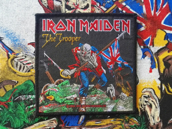 Iron Maiden The Trooper Woven Patch 2004