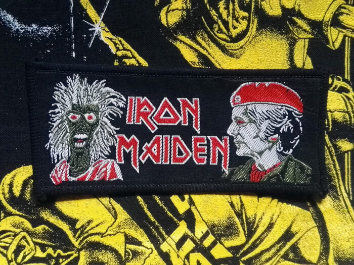Iron Maiden Women In Uniform Woven Patch