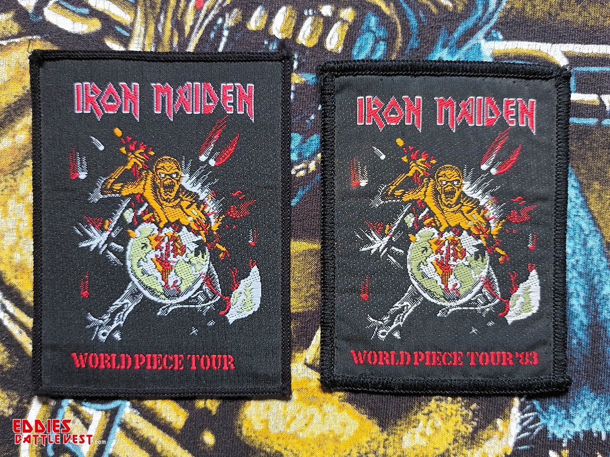 Iron Maiden "World Piece Tour" Comparison