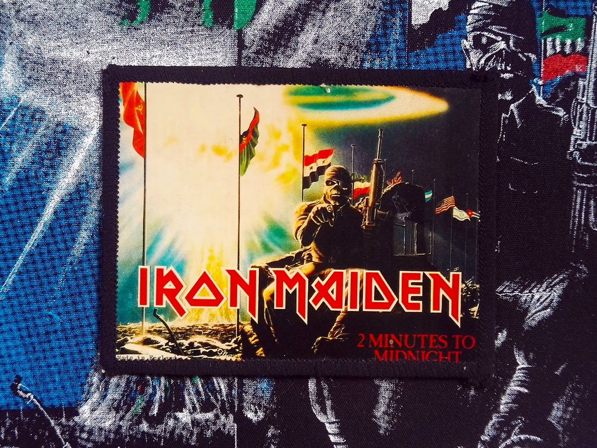 Iron Maiden 2 Minutes 2 Midnight Photo Patch