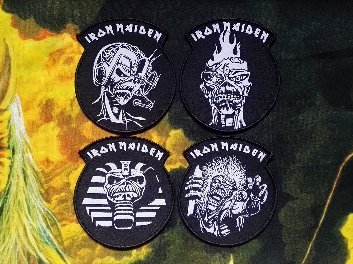 Iron Maiden 4 Patch Set 2019