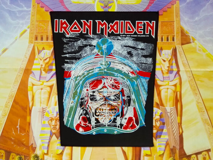 Iron Maiden Aces High Backpatch 1984