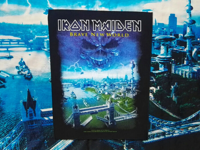Iron Maiden Brave New World Backpatch 2018