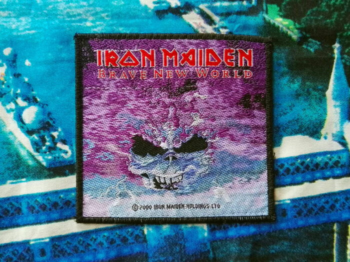Iron Maiden Brave New World Woven Patch 2000