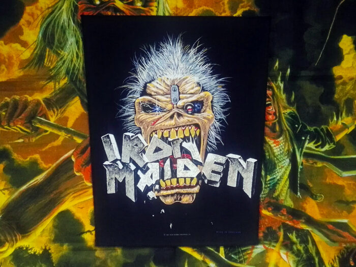 Iron Maiden Eddie Crunch Backpatch 1990