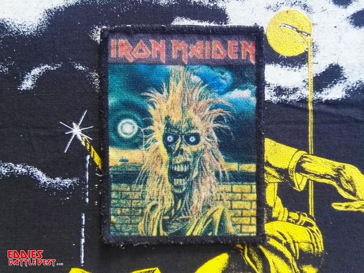 Iron Maiden First Album Photo Patch