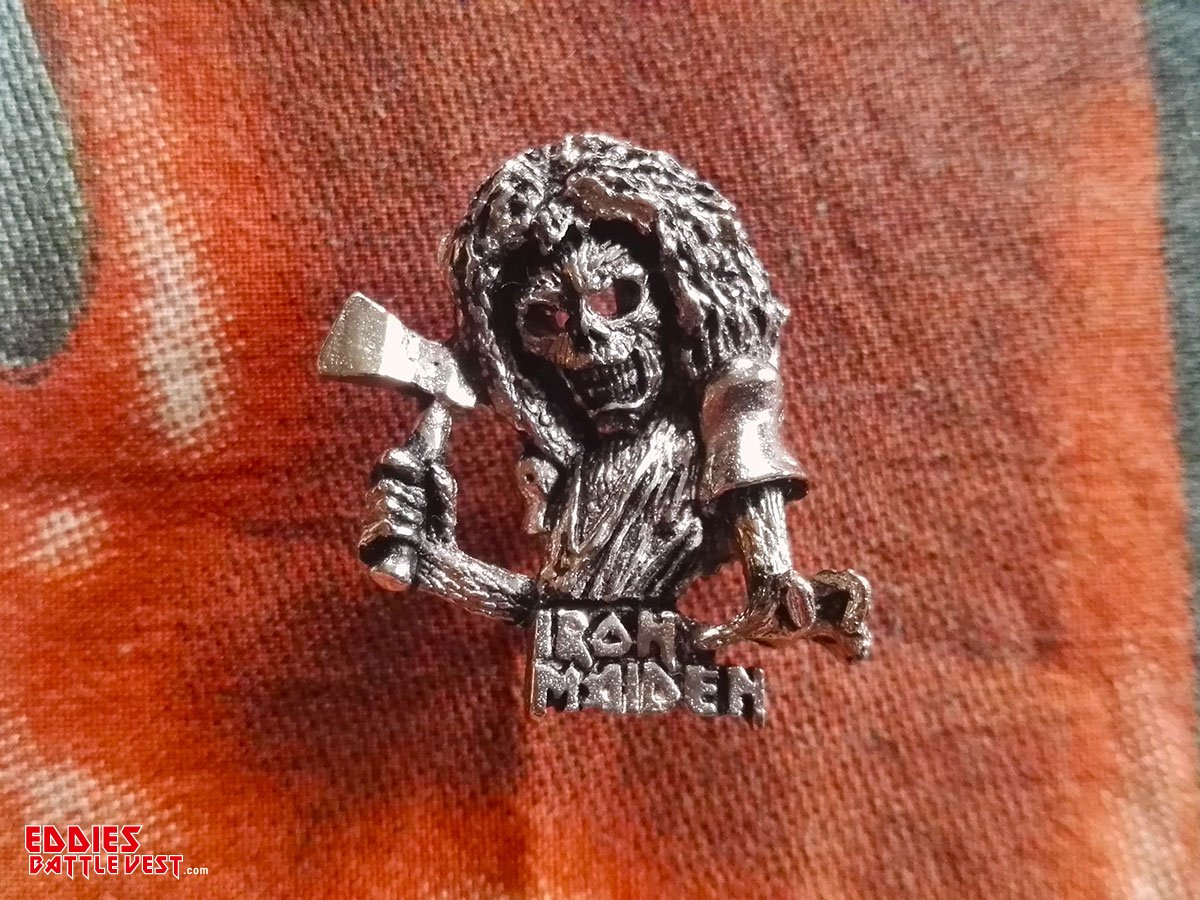 Iron Maiden Killers Pin Badge Alchemy Front