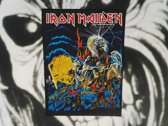 Iron Maiden Live After Death Backpatch 1985