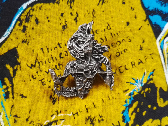 Iron Maiden Live After Death Pin Badge Alchemy Front