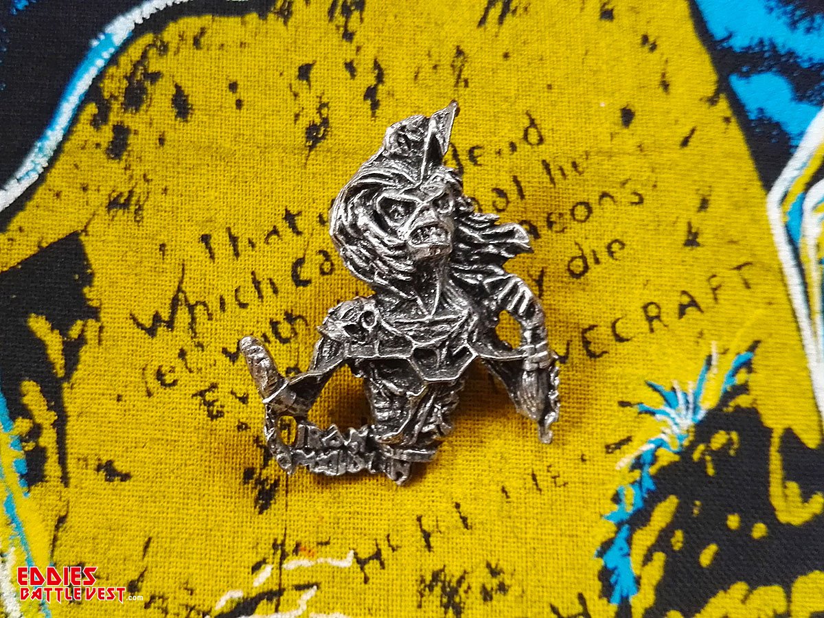 Iron Maiden Live After Death Pin Badge Alchemy Front