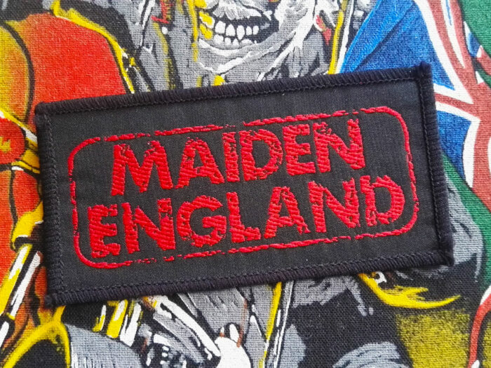 Iron Maiden Maiden England Woven Patch