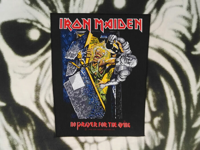 Iron Maiden No Prayer For The Dying Backpatch 1990