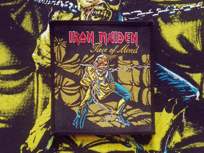 Iron Maiden Piece Of Mind Woven Patch