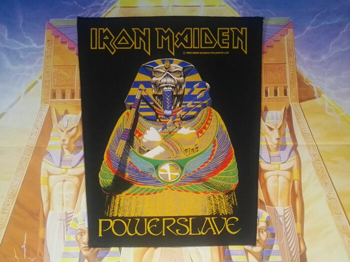 Iron Maiden Powerslave Backpatch 1984