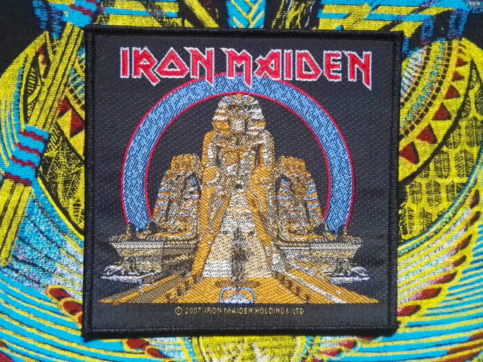 Iron Maiden Powerslave Woven Patch 2007