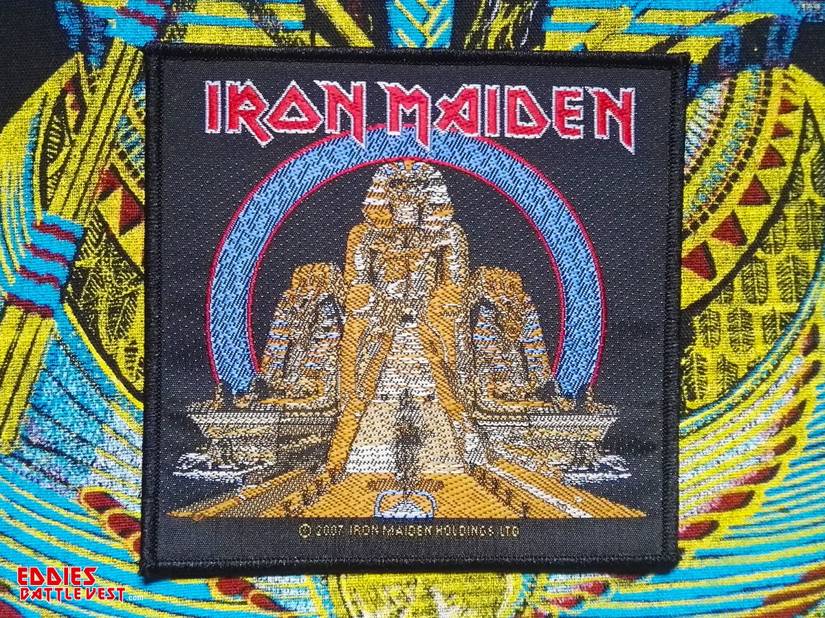 Iron Maiden Powerslave Woven Patch 2007