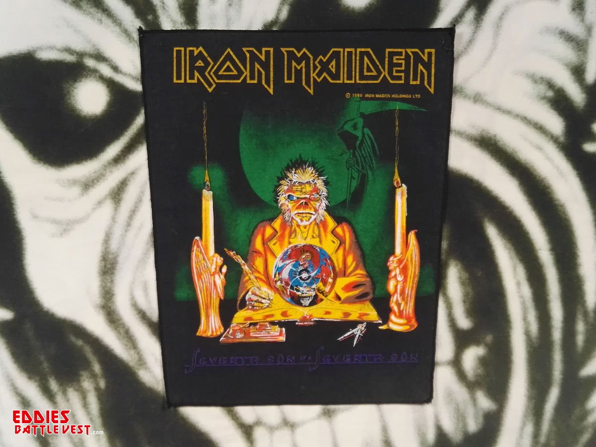 Iron Maiden Seventh Son Of A Seventh Son Backpatch 1988