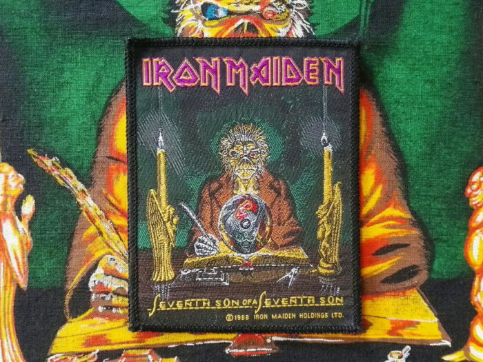 Iron Maiden Seventh Son Woven Patch 1988