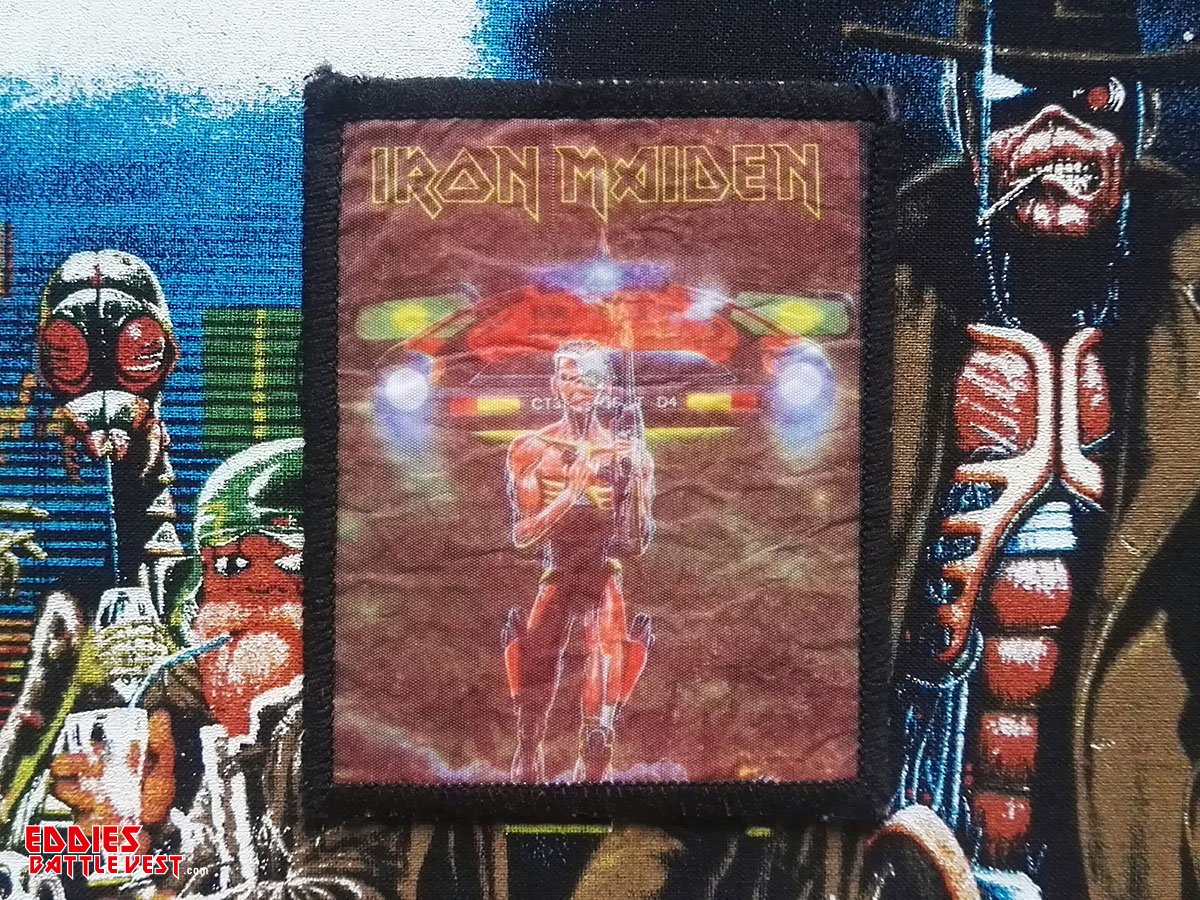 Iron Maiden "Somewhere On Tour" Photo Printed Patch Version II