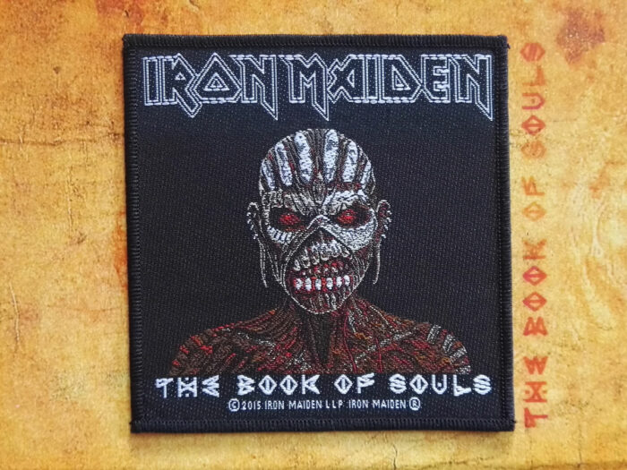 Iron Maiden The Book Of Souls Woven Patch 2015
