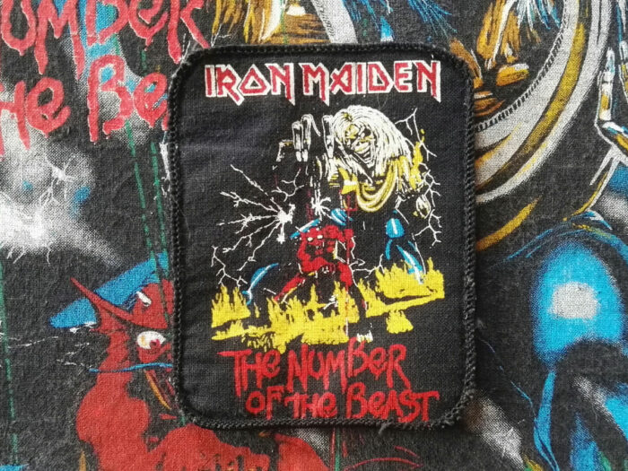 Iron Maiden The Number Of The Beast Printed Patch