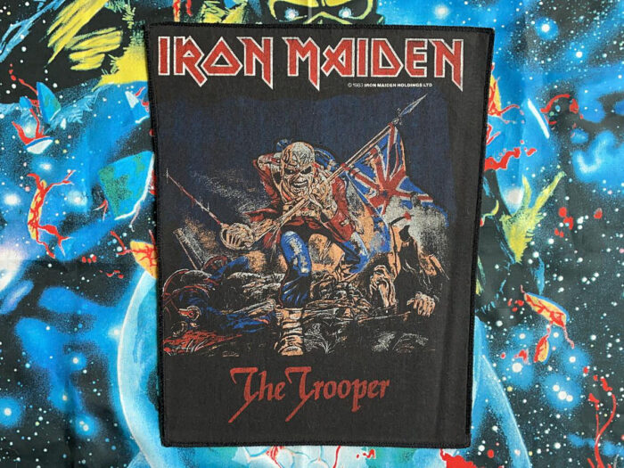 Iron Maiden The Trooper Backpatch 1983 Version I