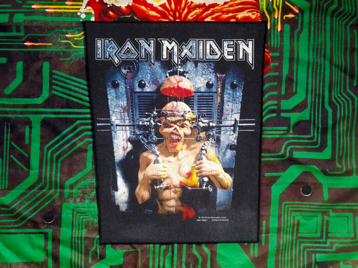 Iron Maiden The X-Factor Backpatch 1995