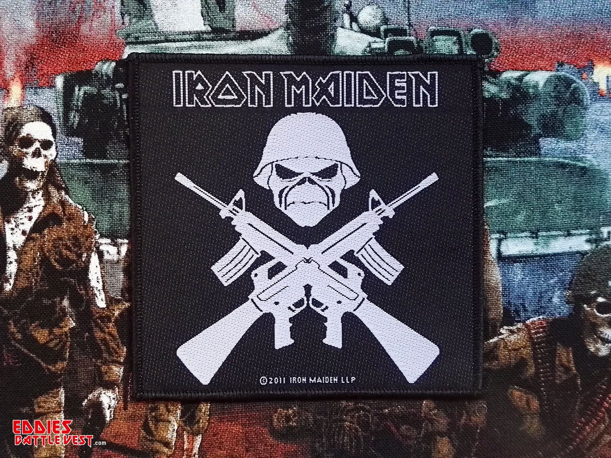 Iron Maiden A Matter Of Life And Death Woven Patch