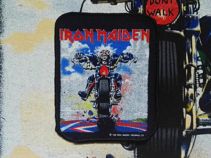 Iron Maiden Don't Walk Printed Patch 1990