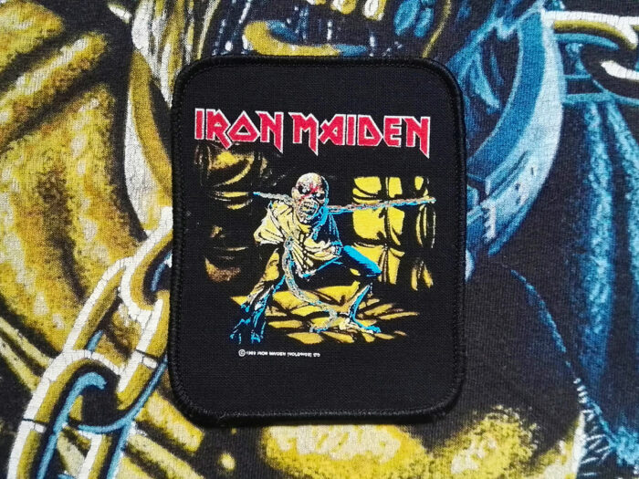 Iron Maiden Piece Of Mind Printed Patch 1983