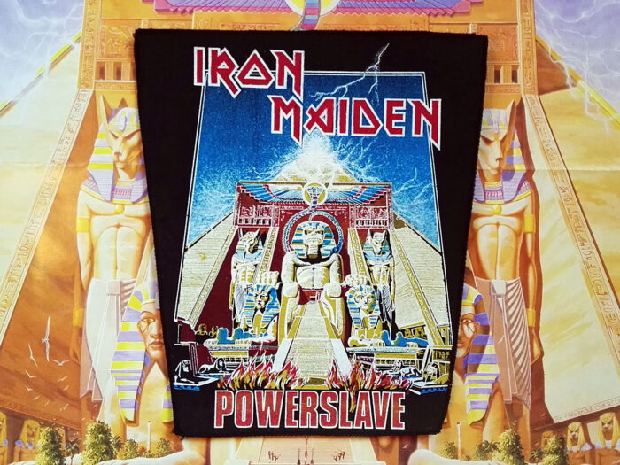Iron Maiden Powerslave Backpatch Bootleg Version I