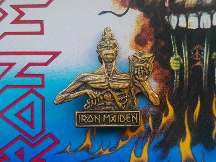 Iron Maiden Seventh Son Of A Seventh Son Pin Badge Front