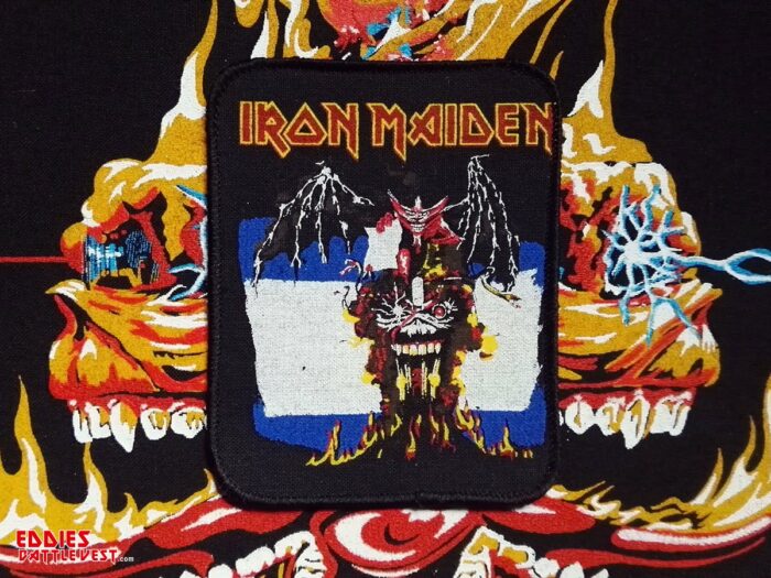 Iron Maiden The Evil That Men Do Printed Patch