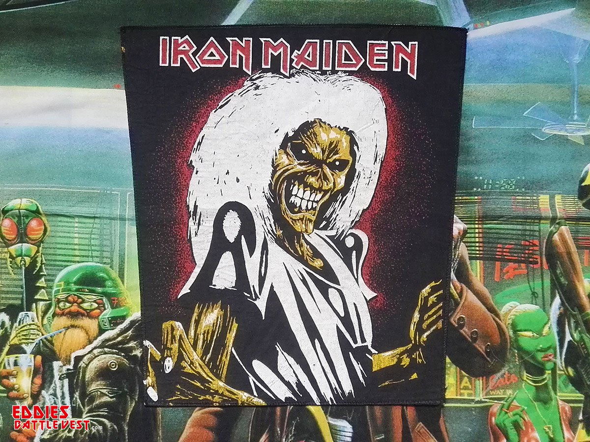Iron Maiden "Killers" Backpatch Bootleg Version III