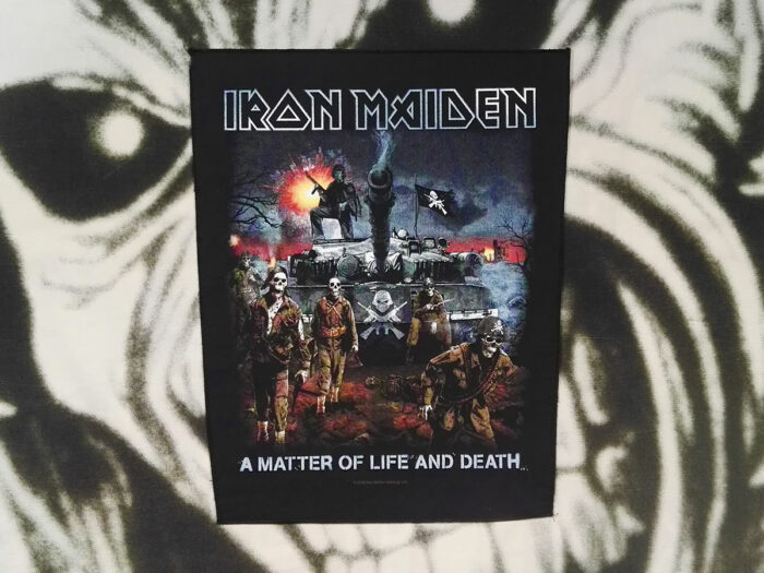 Iron Maiden A Matter Of Life And Death Backpatch 2006