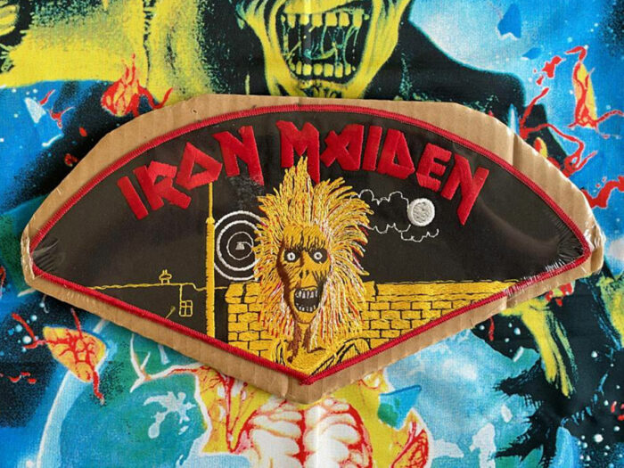 Iron Maiden First Album Roadie Backpatch